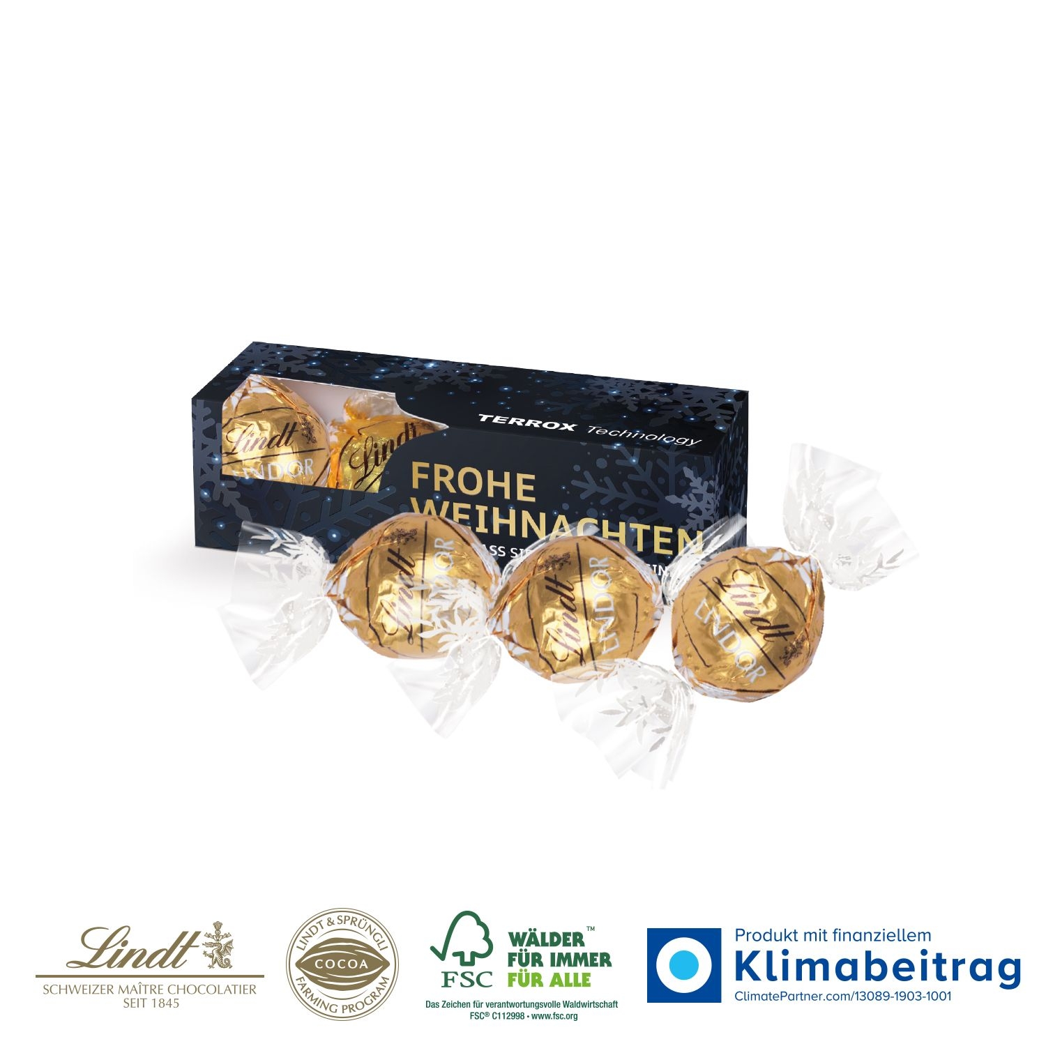 CD91004-01Lindt Lindor Praesent_ 3er
