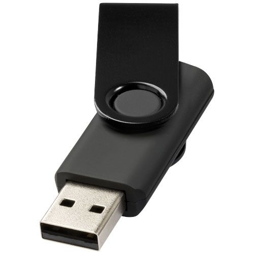 PF123508-1Rotate-Metallic 4 GB USB-Stick_ schwarz_ 4 GB