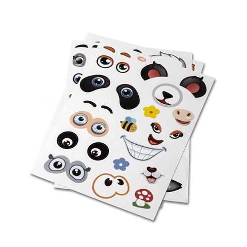 ST98002-106MADAGASCAR Aufkleberset_ weiss