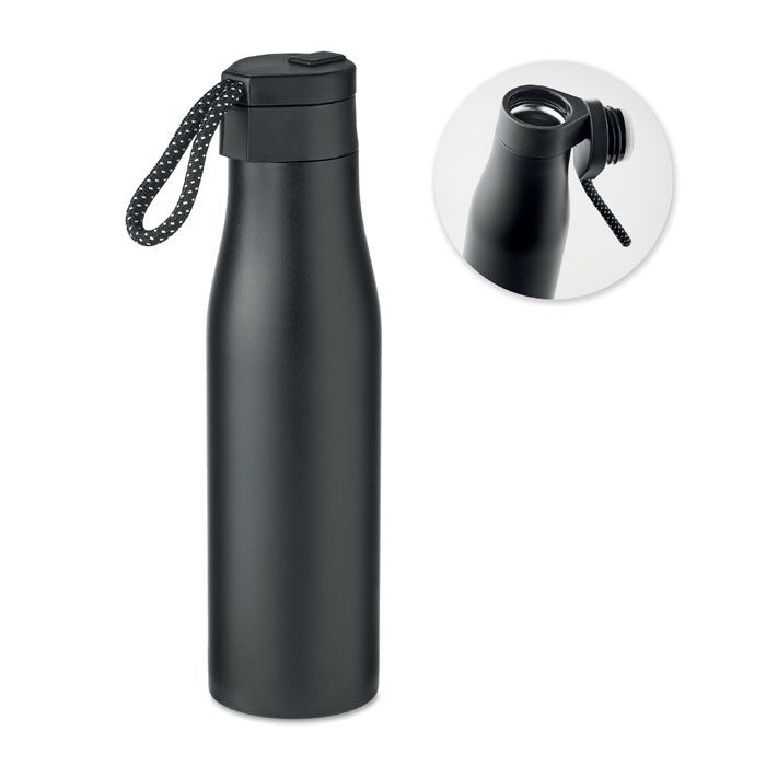 MO6376-03Ursus Isolierflasche 600 ml_ Schwarz
