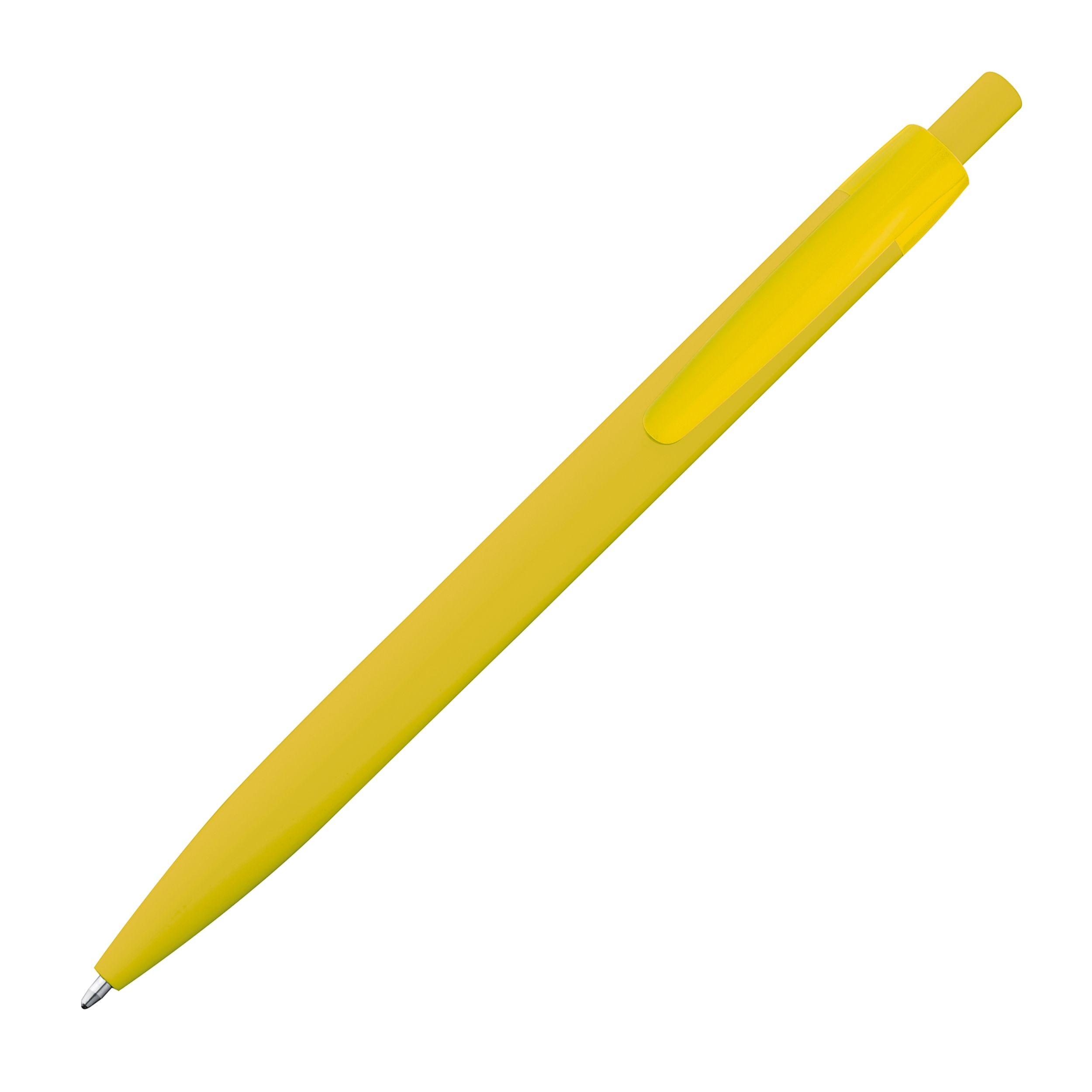 MA12618-08Kunststoffkugelschreiber_ gelb