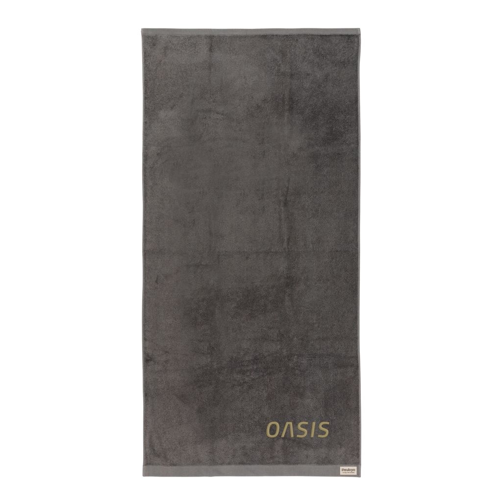 XDP453.82-0Ukiyo Sakura AWARE™ 500gr_m² Badetuch 70 x 140cm_ anthrazit