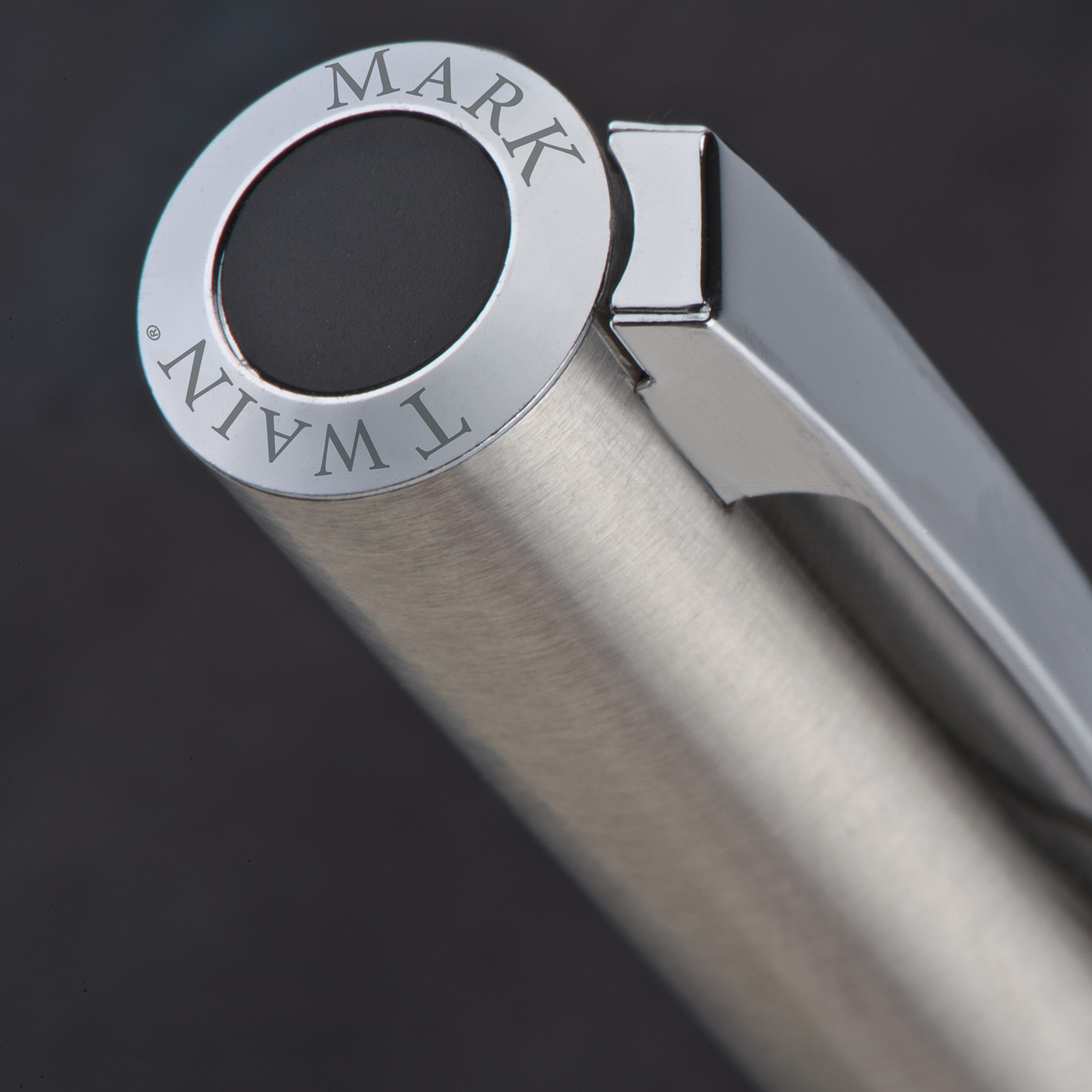 MA13383-03Mark Twain Kugelschreiber in Geschenkbox _ schwarz