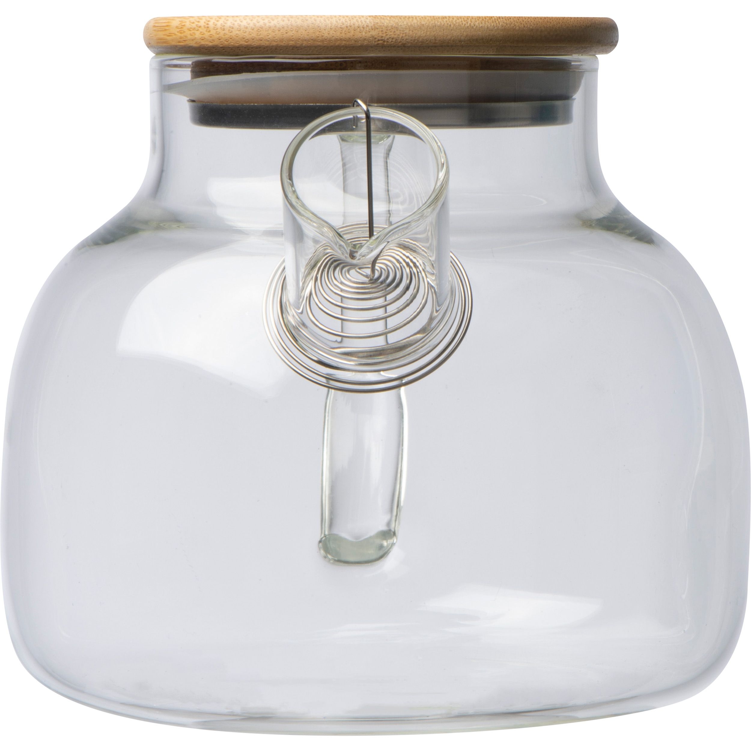 MA83185-66Glaskanne mit Bambusdeckel_ 1.000ml_ transparent