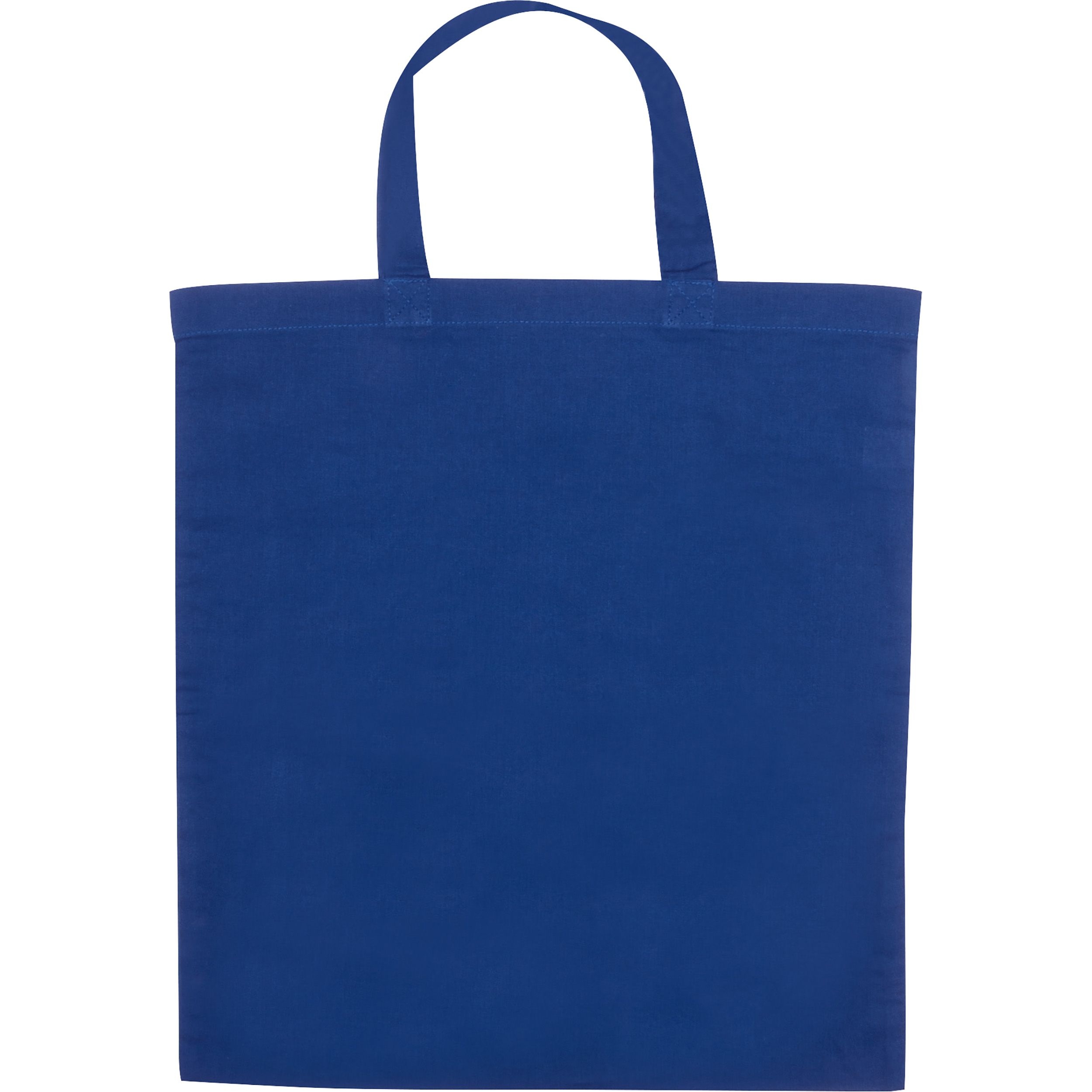 MA60680-04Baumwolltasche mit kurzen Henkeln MARSHALL_ blau
