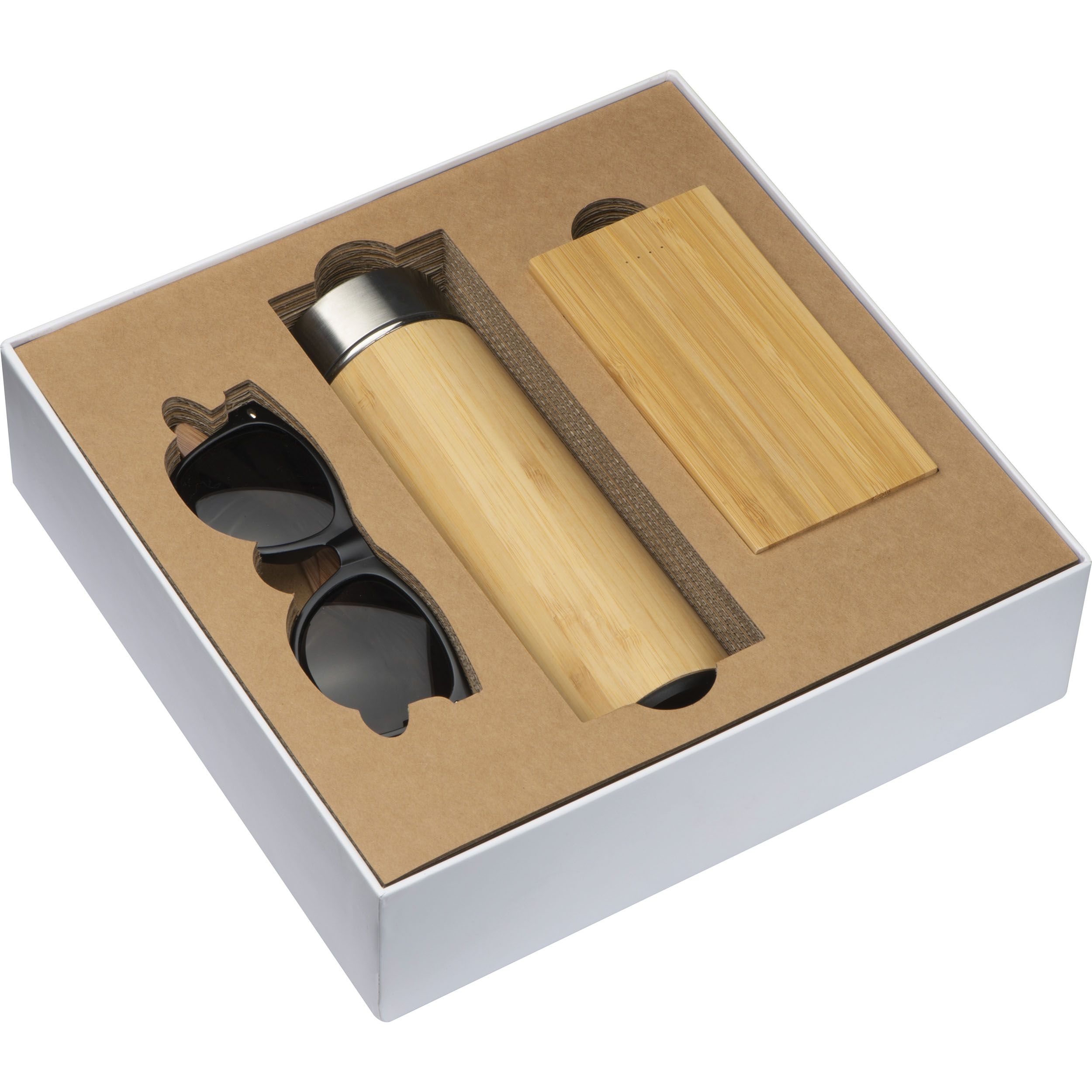 MA92429-06Geschenkset _Bambus_ weiss