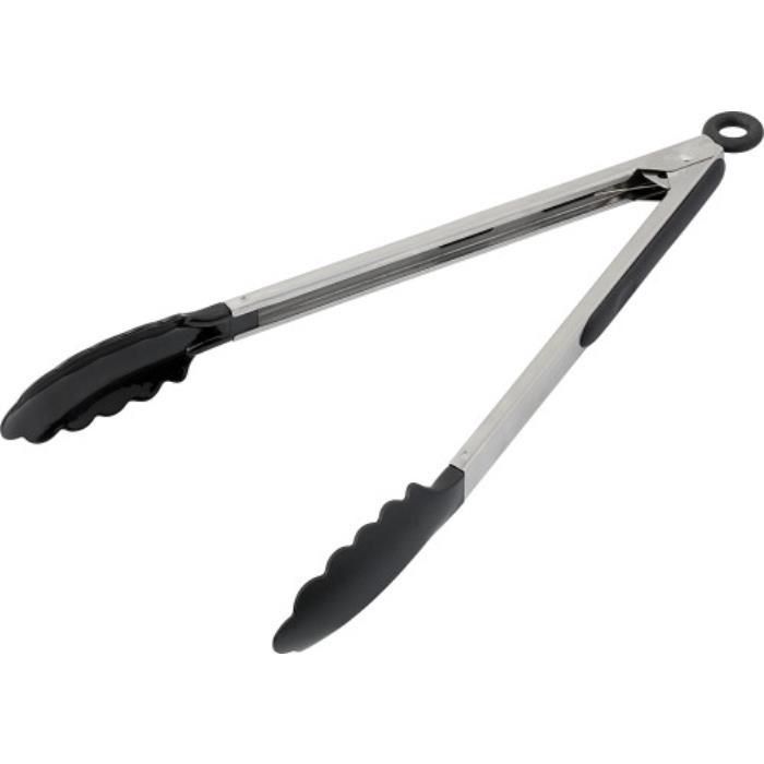 GI6538-50Grillzange aus Edelstahl Maeve_ Schwarz_Silber