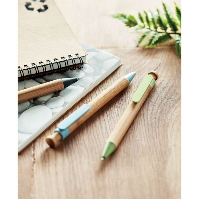 MO9481-04Toyama Oeko-Druckkugelschreiber_ Blau