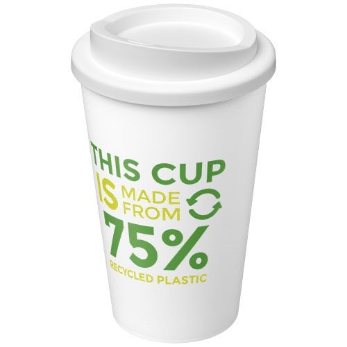 PF210422-35Americano® Eco 350 ml recycelter Becher_ weiss