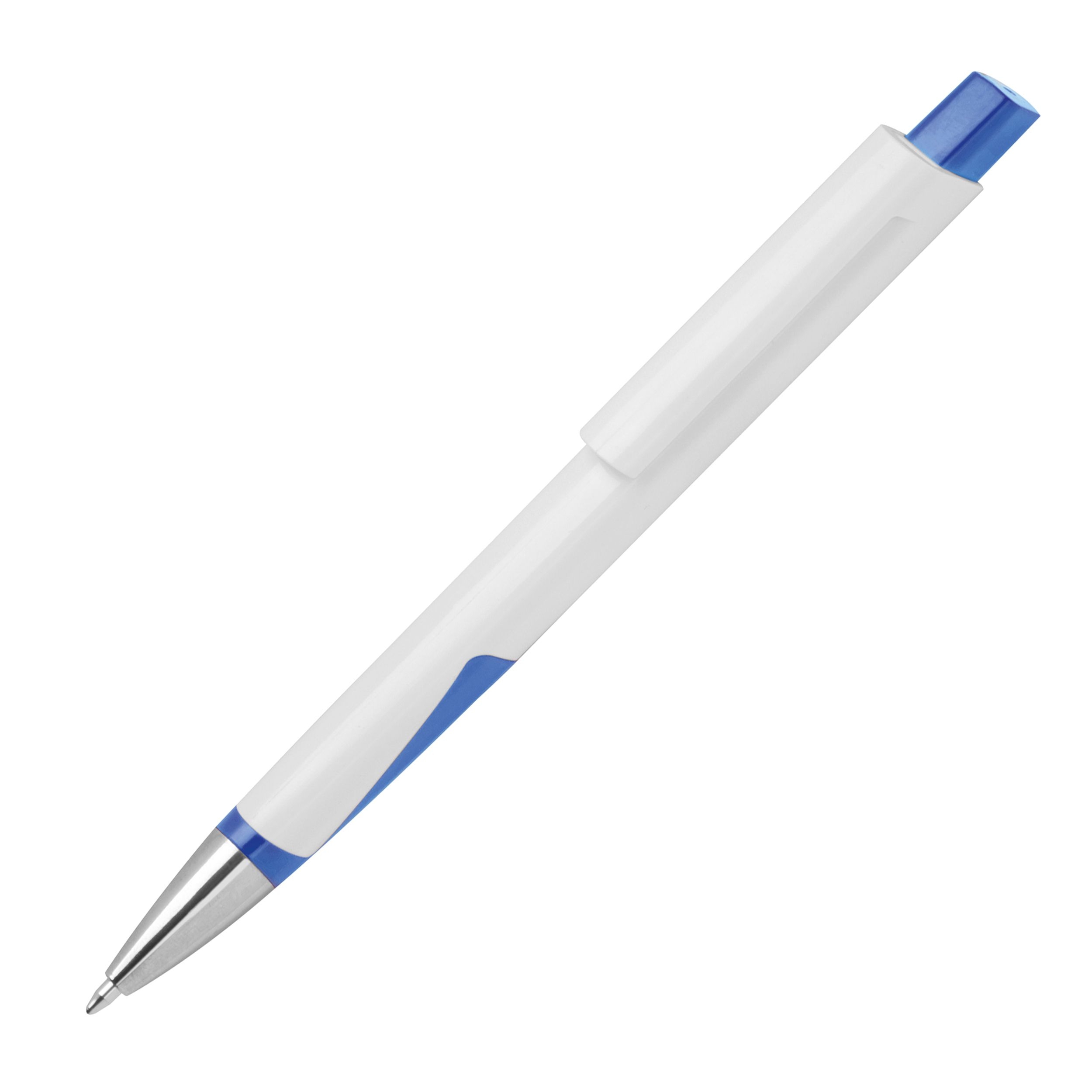 MA15471-04Recycelter ABS Kugelschreiber MAJA_ blau