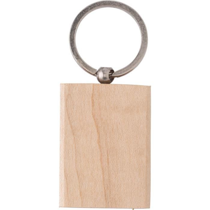 Schlüsselanhänger aus Holz Shania, Braun