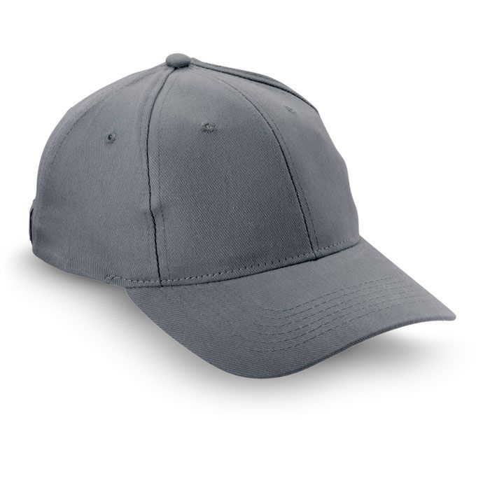 KC1464-07Natupro Baseball Kappe 6 Panels_ Grau