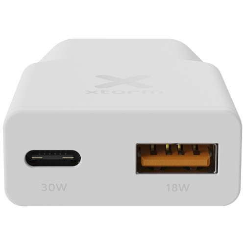 PF124474-1Xtorm XG2SL033 Go2 SlimLine 33W Ladegeraet _ weiss