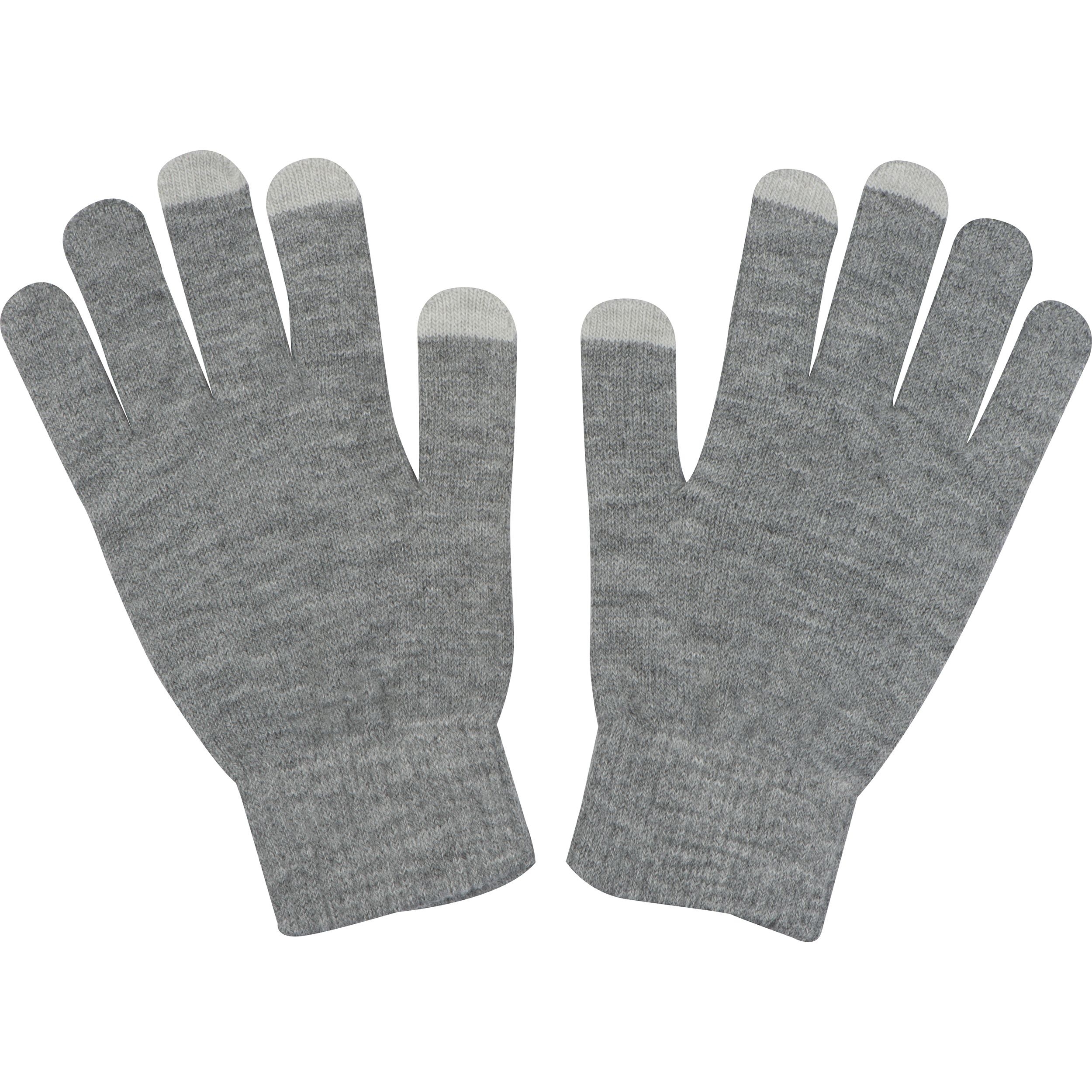 MA92567-07Handschuhe mit Touchfingern ANITA_ silbergrau