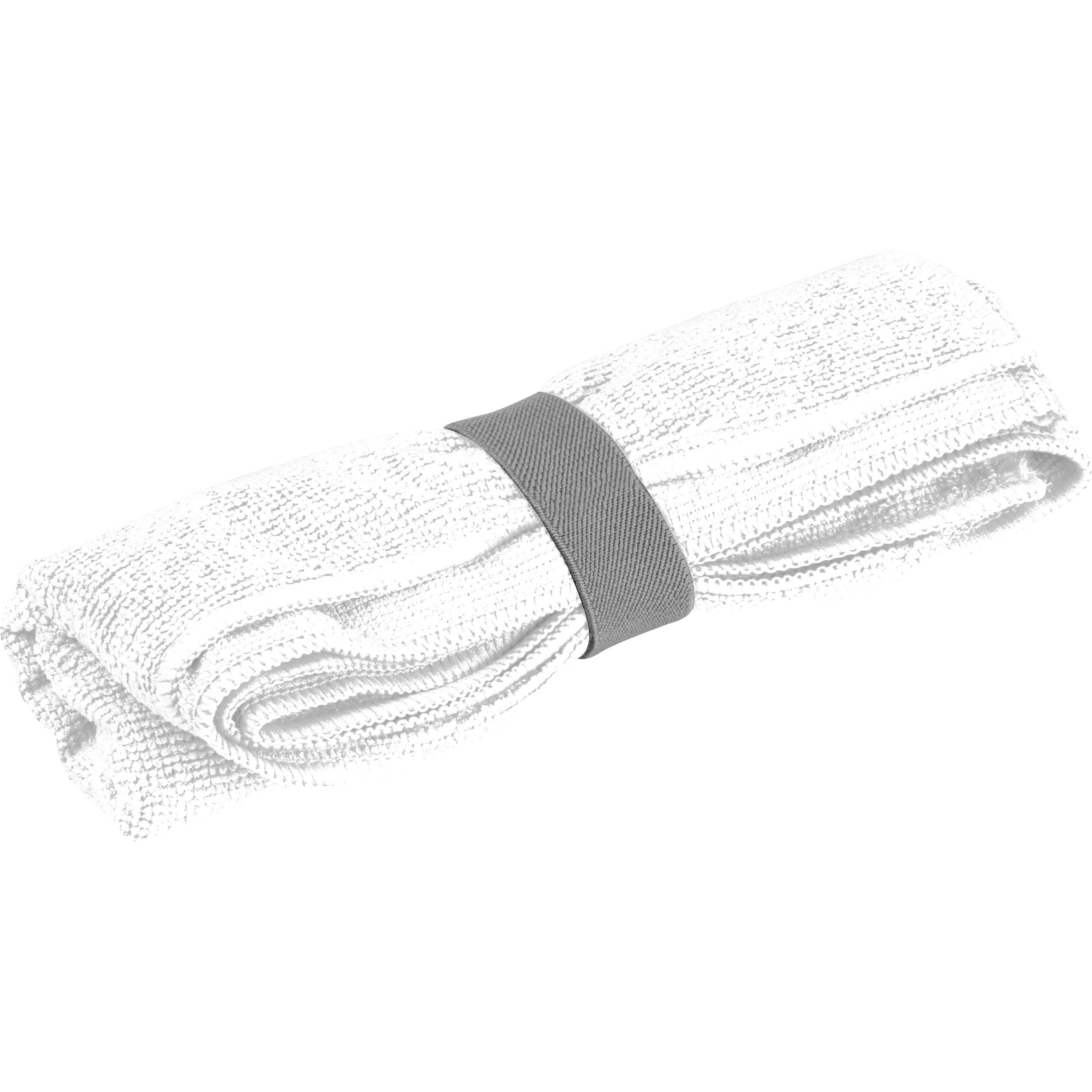MA74754-06Mikrofaser Handtuch mit Gummiband HUGH_ weiss