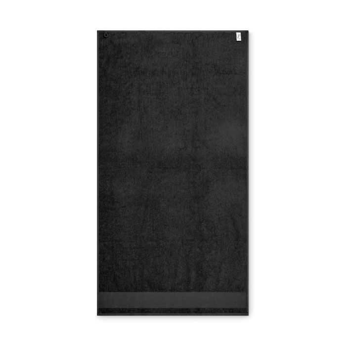MO2766-03Island 70 Badetuch Baumwolle 70X140cm_ schwarz