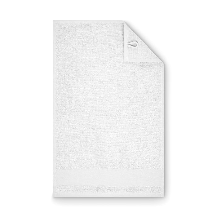 MO2764-06Island 30 Gaestehandtuch Baumwolle 30X50cm_ weiss