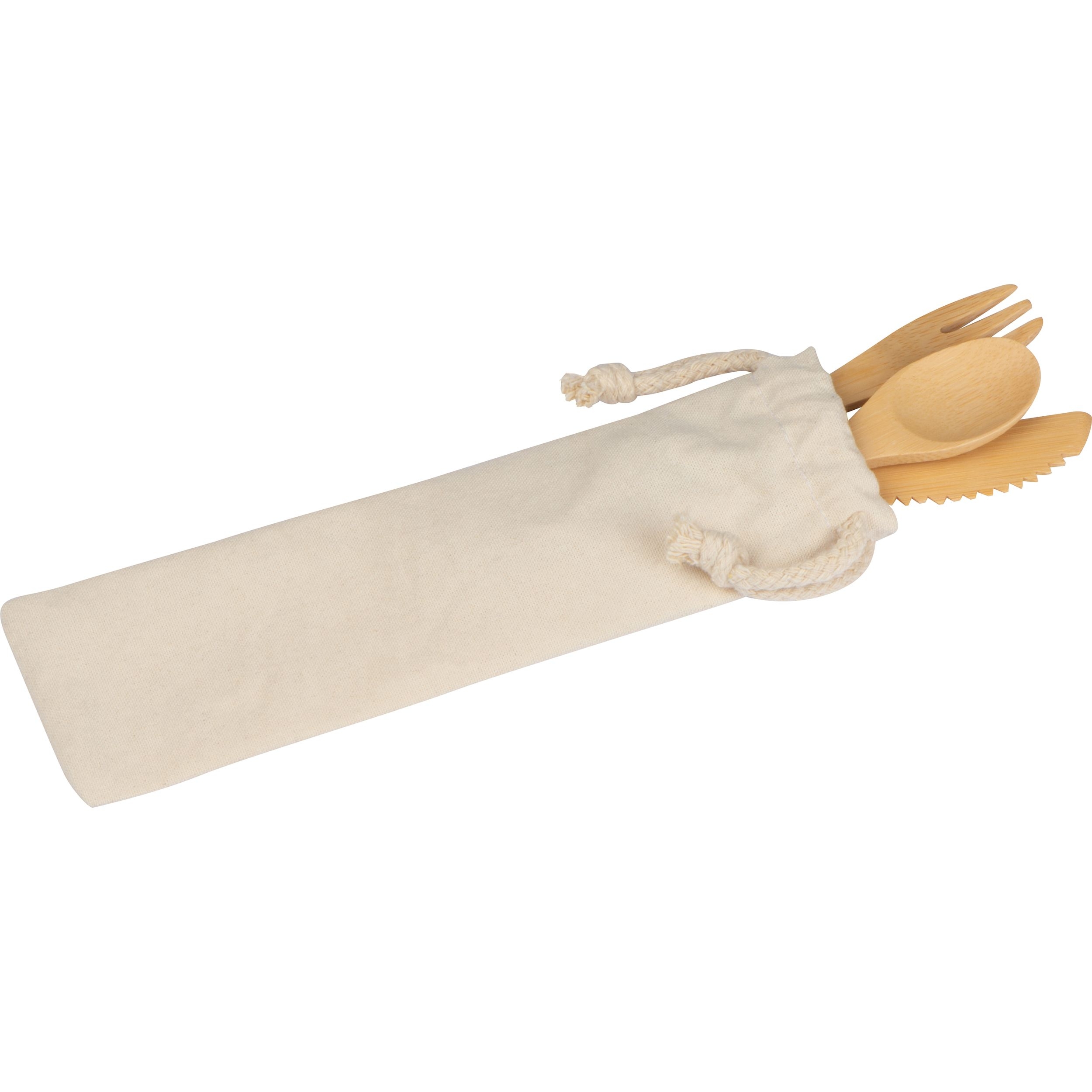 MA82585-13Bambus Besteck im Baumwolletui_ beige