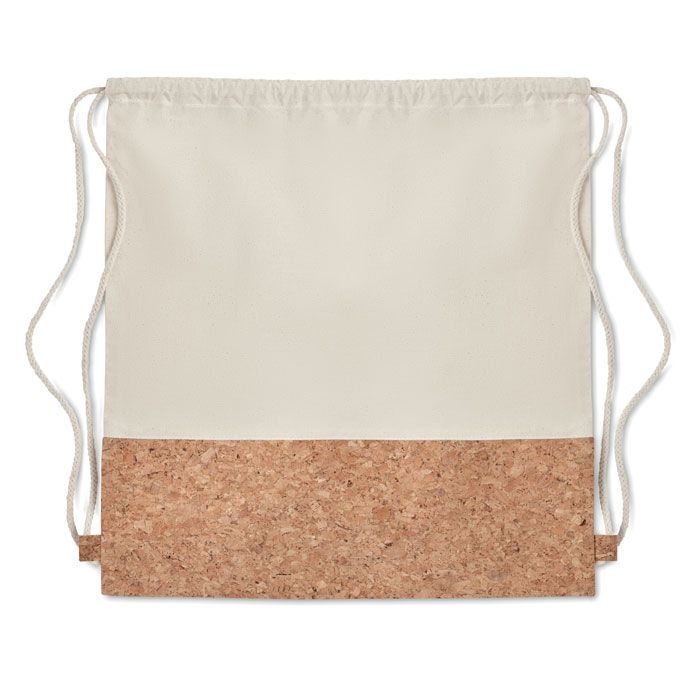 MO9515-13Illa Beutel mit Kordelzug Kork_ Beige