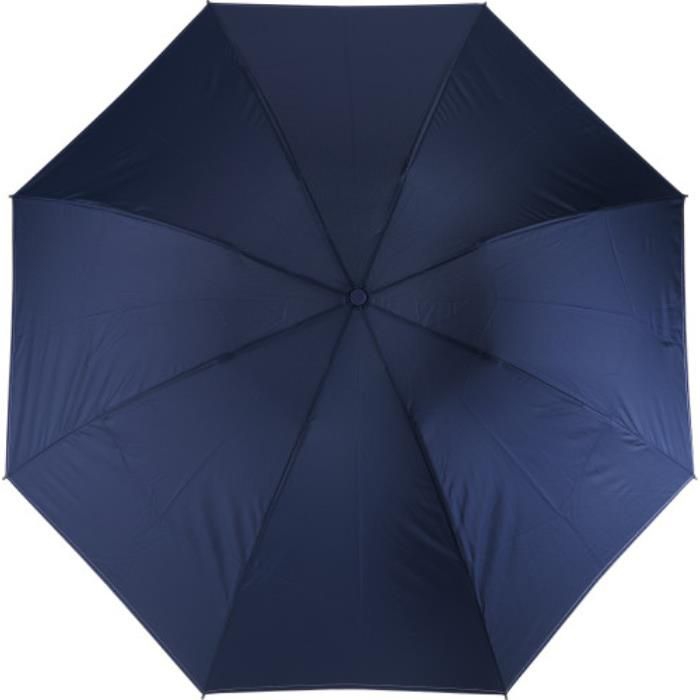 GI8979-05Reversibler Taschenschirm aus Pongee Kayson_ Blau