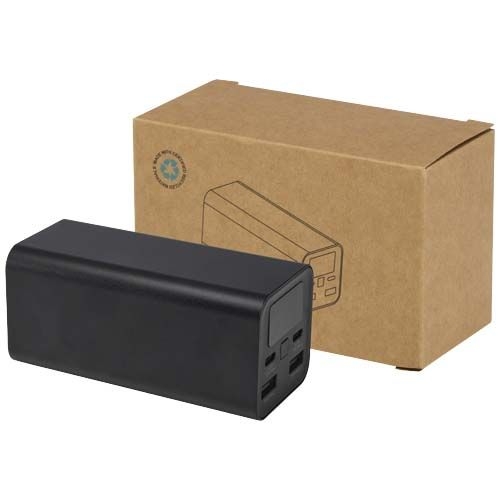 PF124440Acamar 70 W 20.000 mAh Laptop Powerbank aus recyceltem Aluminium PF124440Acamar 70 W 20.000 mAh Laptop Powerbank aus recyceltem Aluminium