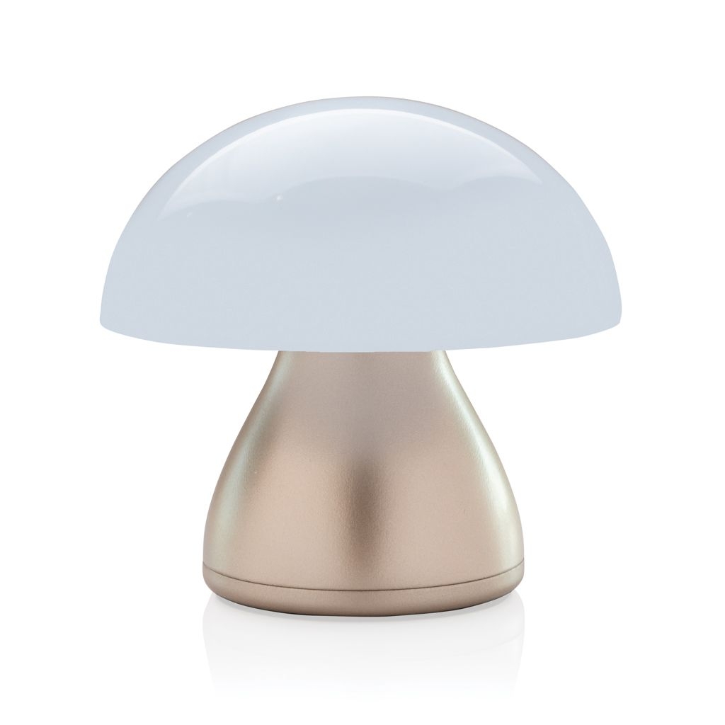 XDP513.74-9Luming wiederaufladbare USB-Tischlampe aus RCS Kunststoff_ Bronze