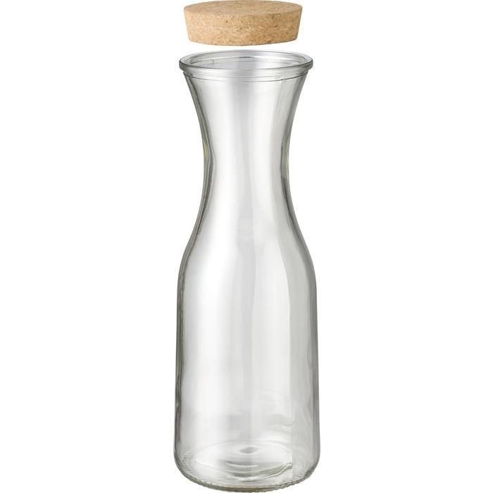 GI976595-970Karaffe aus recyceltem Glas _1 L_ Rowena_ transparent