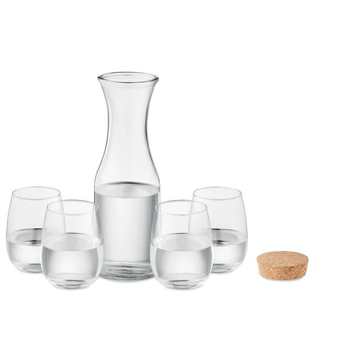 MO6656-22Piccadilly Set aus recyceltem Glas_ transparent