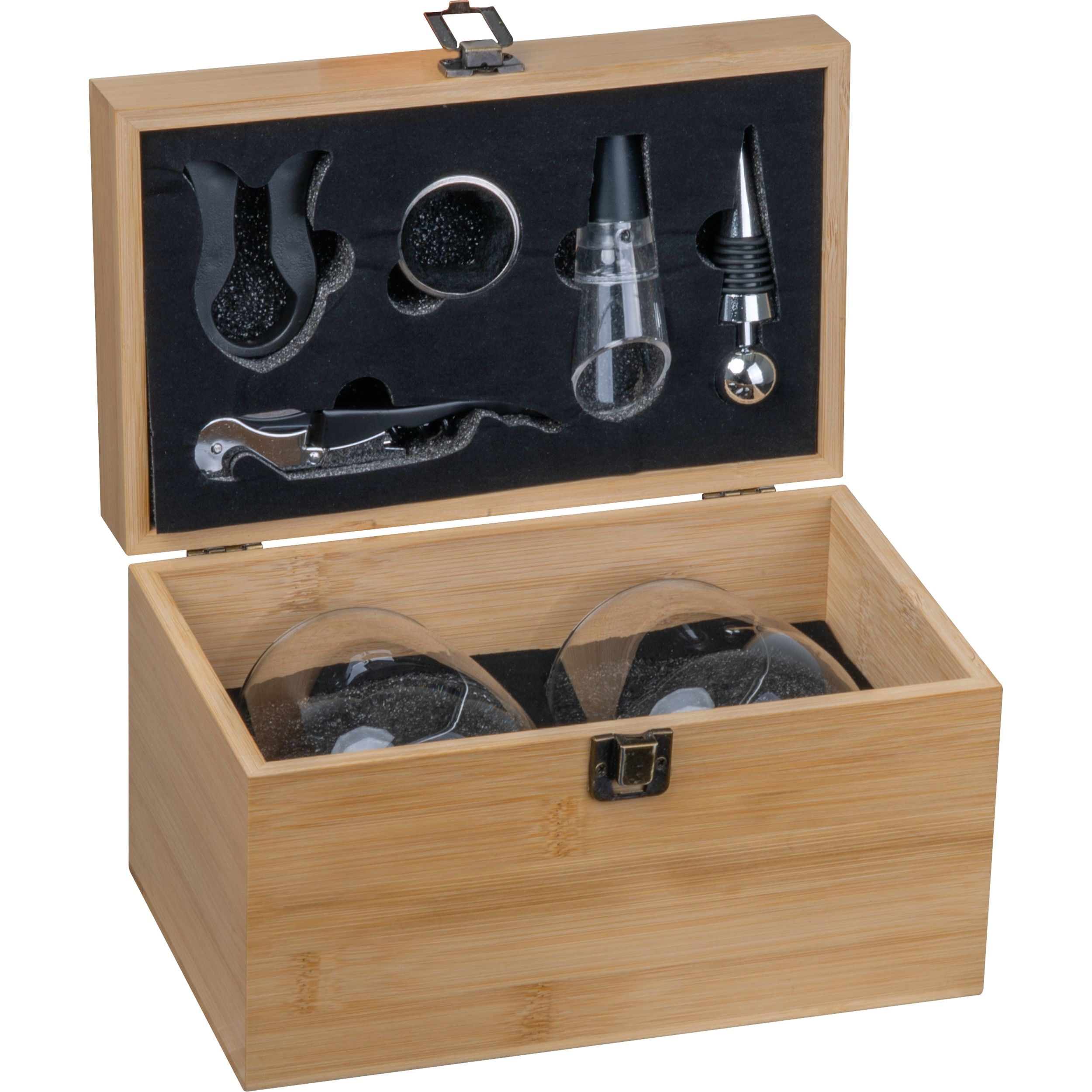 MA85647-13Weinset in Box MORGAN_ beige