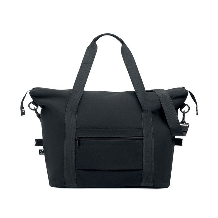 MO2306-03Koper Tote Weekender recy. Materialien_ schwarz