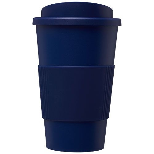 PF220002-5Americano® 350 ml Isolierbecher mit Schutzring_ dunkelblau