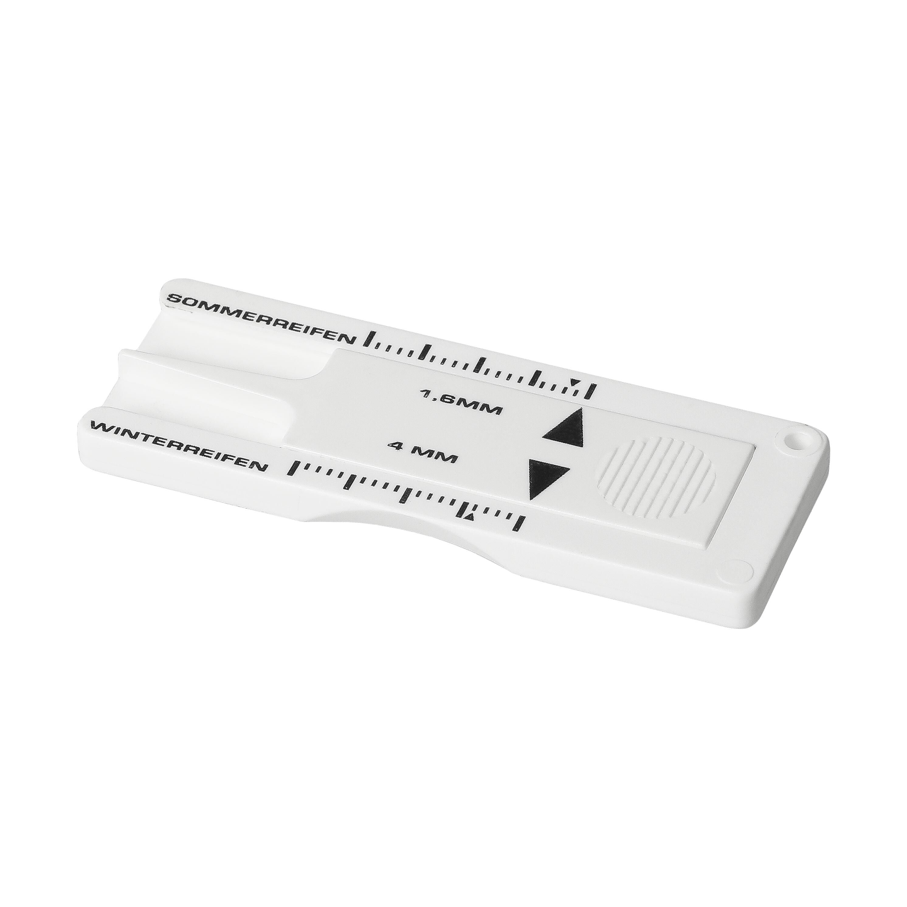 EL04302-1Schluesselanhaenger _Reifenprofilmesser_ weiss
