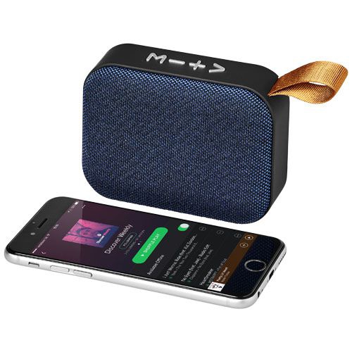Fashion Stoff Bluetooth®-Lautsprecher, royalblau