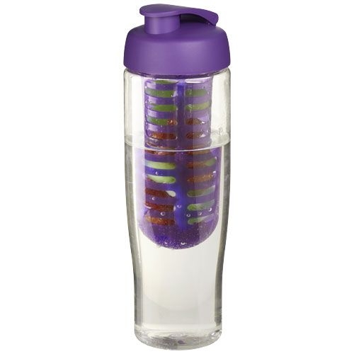 PF210041-8H2O Active® Tempo 700 ml Sportflasche mit Klappdeckel und Infusor_ transparent_lila PF210041-8H2O Active® Tempo 700 ml Sportflasche mit Klappdeckel und Infusor_ transparent_lila