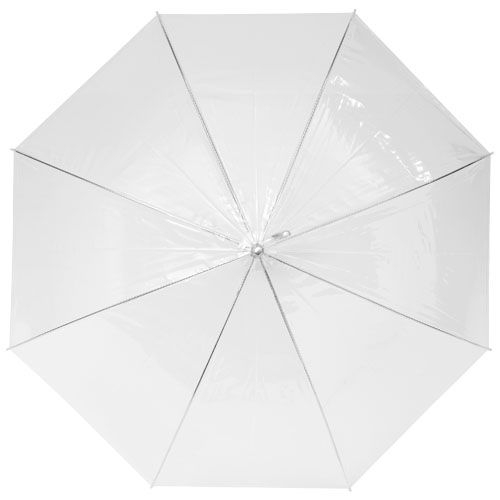 PF109039-1Kate durchsichtiger 23_ Automatikregenschirm_ transparent weiss