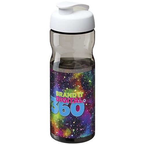 PF210436-6H2O Active® Base Tritan™ 650 ml Sportflasche mit Klappdeckel_ kohle_weiss