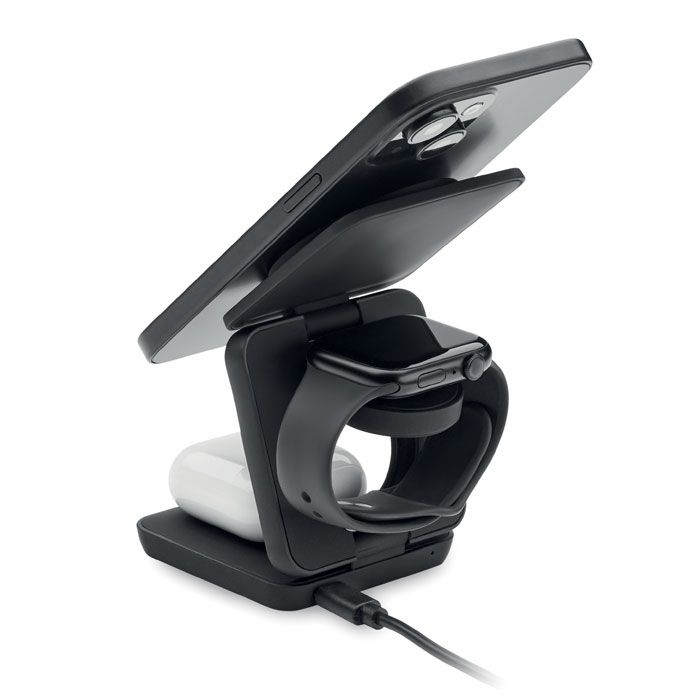 MO2521-03Netica 3in1 faltbare Ladestation_ schwarz