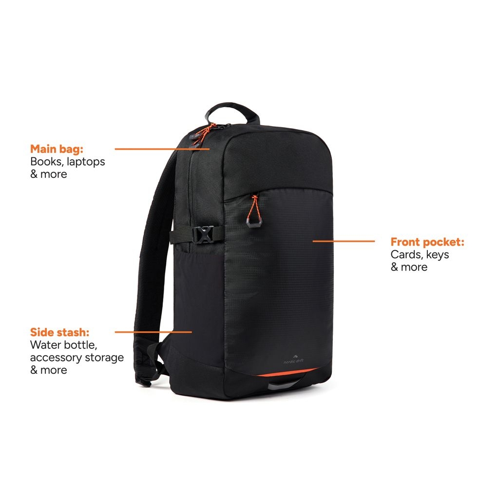 XDND200.02-01Nordic Drift Trail RCS Daypack 16L_ schwarz