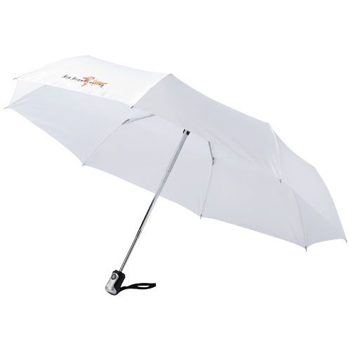 PF109016-3Alex 21_5_ Vollautomatik Kompaktregenschirm_ weiss