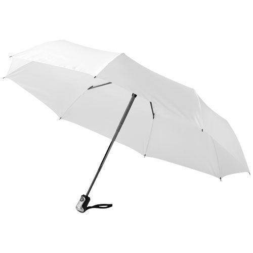 PF109016-3Alex 21_5_ Vollautomatik Kompaktregenschirm_ weiss