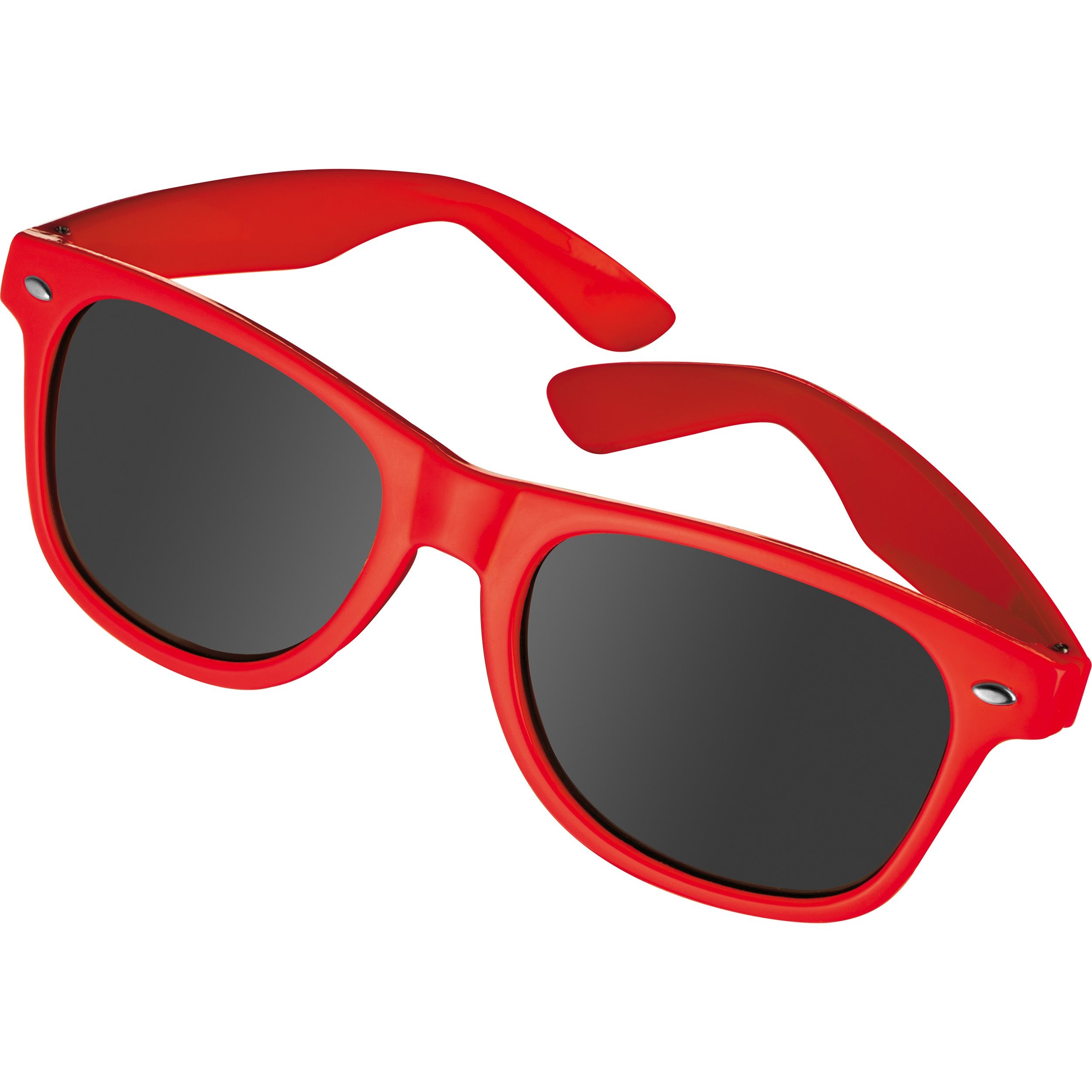 MA58758-05Sonnenbrille aus Kunststoff im _Nerdlook_ UV 400 Schutz GIANNA_ rot