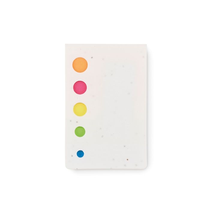 Memo Seed Samenpapier Markerblock, Weiß