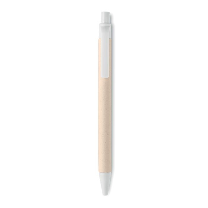 MO6822-06Mito Pen Kugelschreiber Milchkarton_ Weiss
