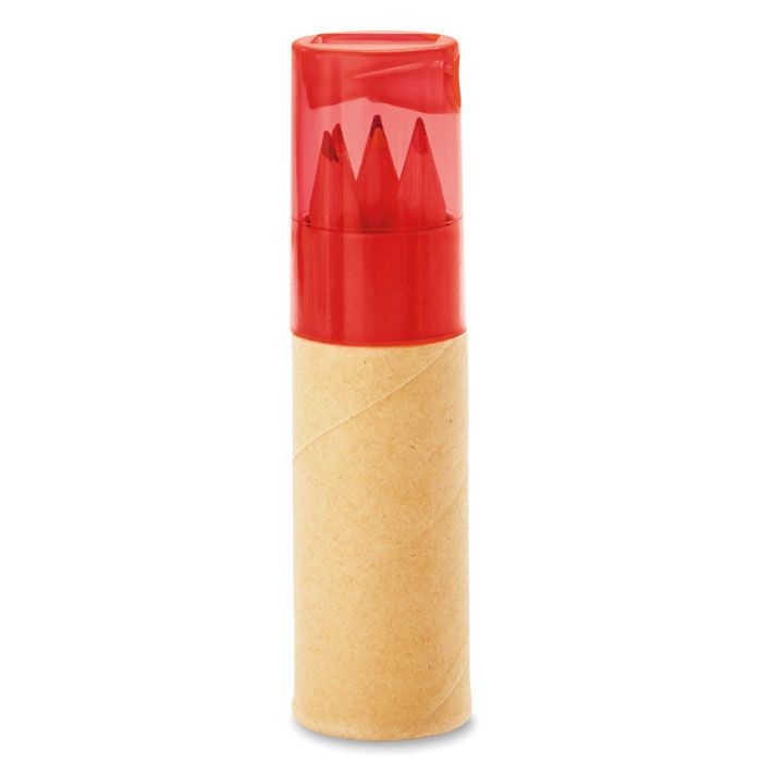 MO8580-25Petit Lambut Buntstifte-Set_ Transparent Rot