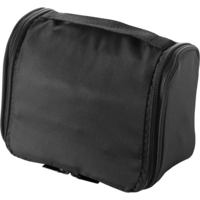 GI6427-01Kulturtasche aus Polyester Noëlle_ Schwarz