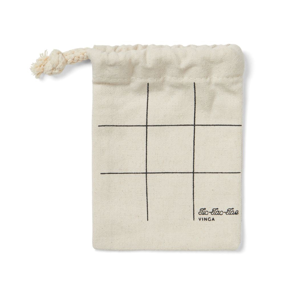 XDV45302-9VINGA Tic-Tac-Toe Mini-Spiel_ braun