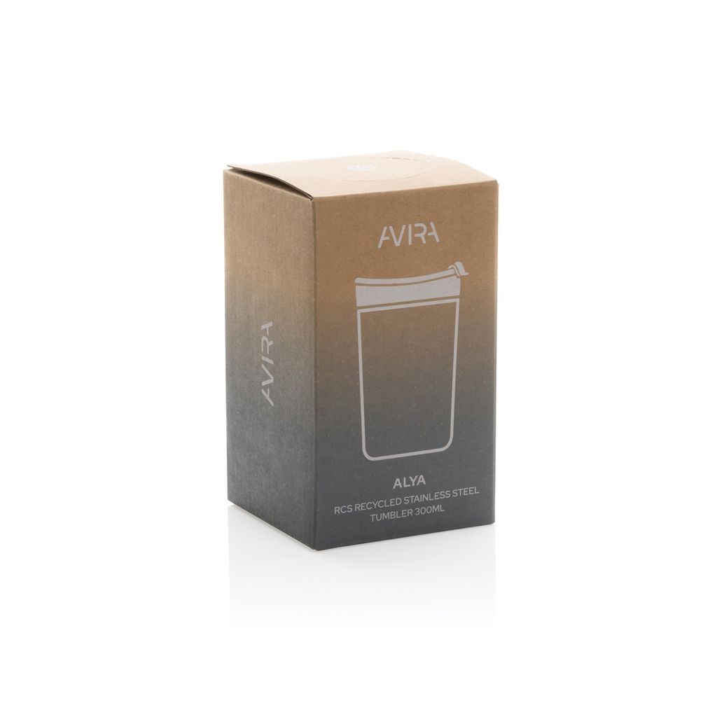XDP438.02-8Avira Alya RCS recycelter Stainless-Steel Becher 300ml_ gruen