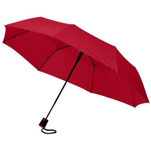 PF109077-7Wali 21_ Automatik Kompaktregenschirm_ rot