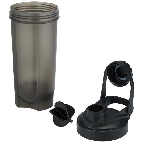 PF100919-5Forza 700 ml Sportflasche mit Shakerball_ schwarz