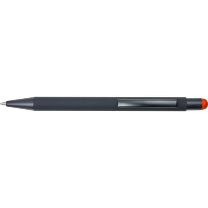 GI8477-08Kugelschreiber aus Aluminium Formentera_ Rot